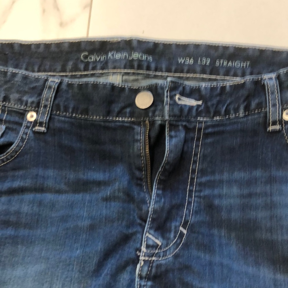 Calvin Klein straight leg jeans
